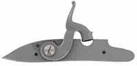 1830 era small rifle, or pistol percussion lock,
right hand, by L&R